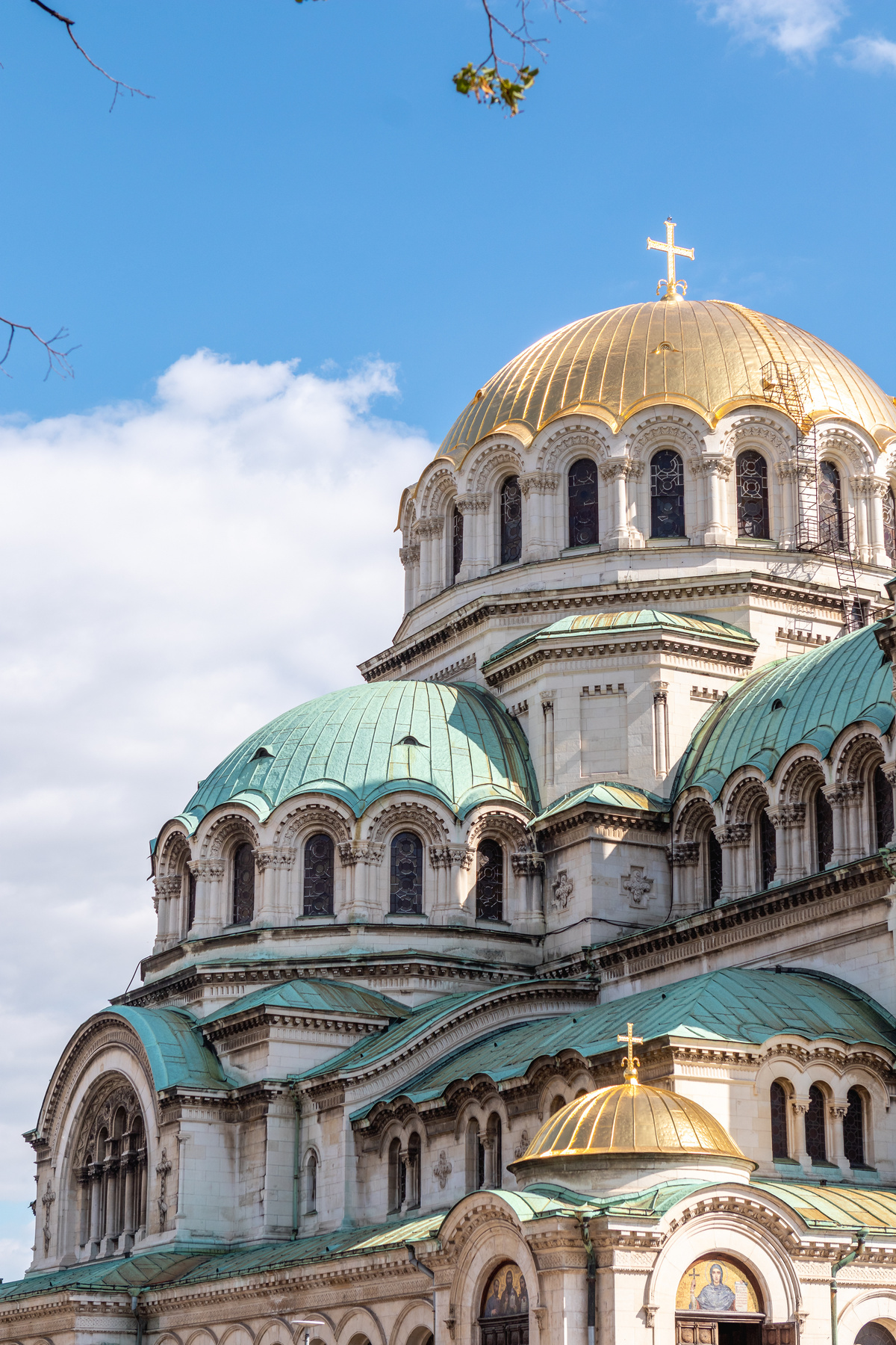 St. Alexander Nevsky Cathedral Under Blue Sky 